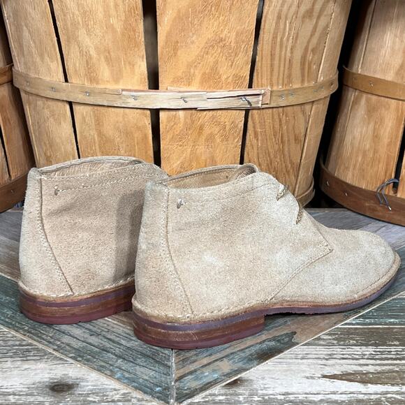 Trask Brady Tan Suede Brick Vibram Outsole Desert Chukka Boots Mens Size 8 main image 2